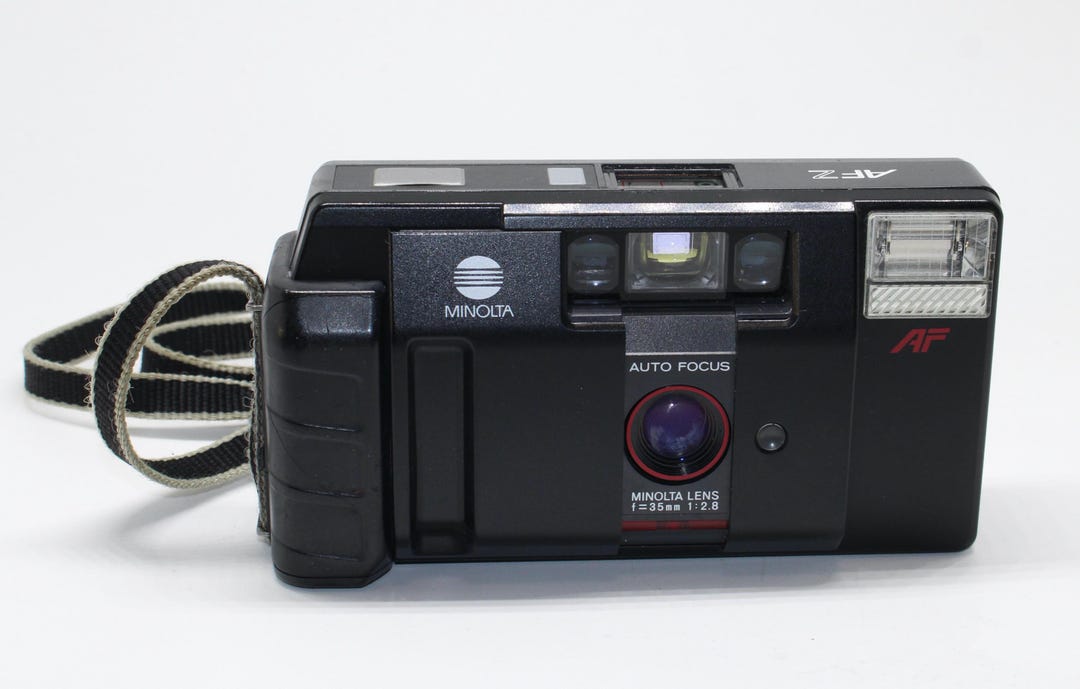 Minolta AF-Z 35mm Film Camera: 1986 Retro Classic, Tested W/ Case - Etsy UK