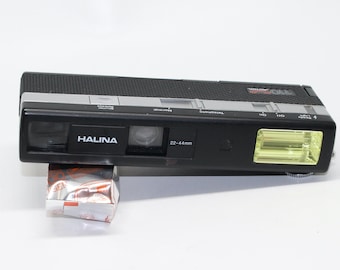Vintage Halina 110 Motor Camera: 1980s Sub Mini With Lomography