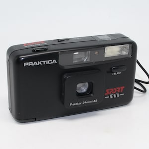 Praktica Sport Mini 35mm Film Compact Camera with case – Very good condition and tested - Lomography