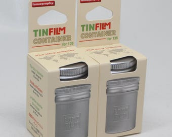 Metal Film Container Case: 35mm Film Storage Tin - Lomography Gift