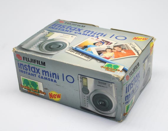 Instax mini 10枚入り　8箱セット　80枚 Vintage Fujifilm Instax Mini 10 Instant Camera With Retail Box - C