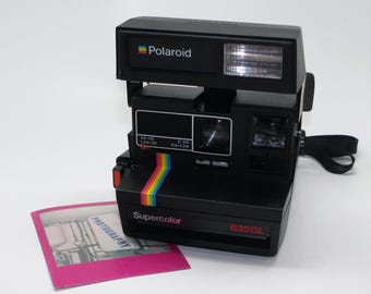 Polaroid Supercolor 635CL Instant Camera - Very good condition - Fully tested