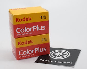 Kodak ColorPlus 200 35mm Film - 2 Rolls, 72 Exposures Total