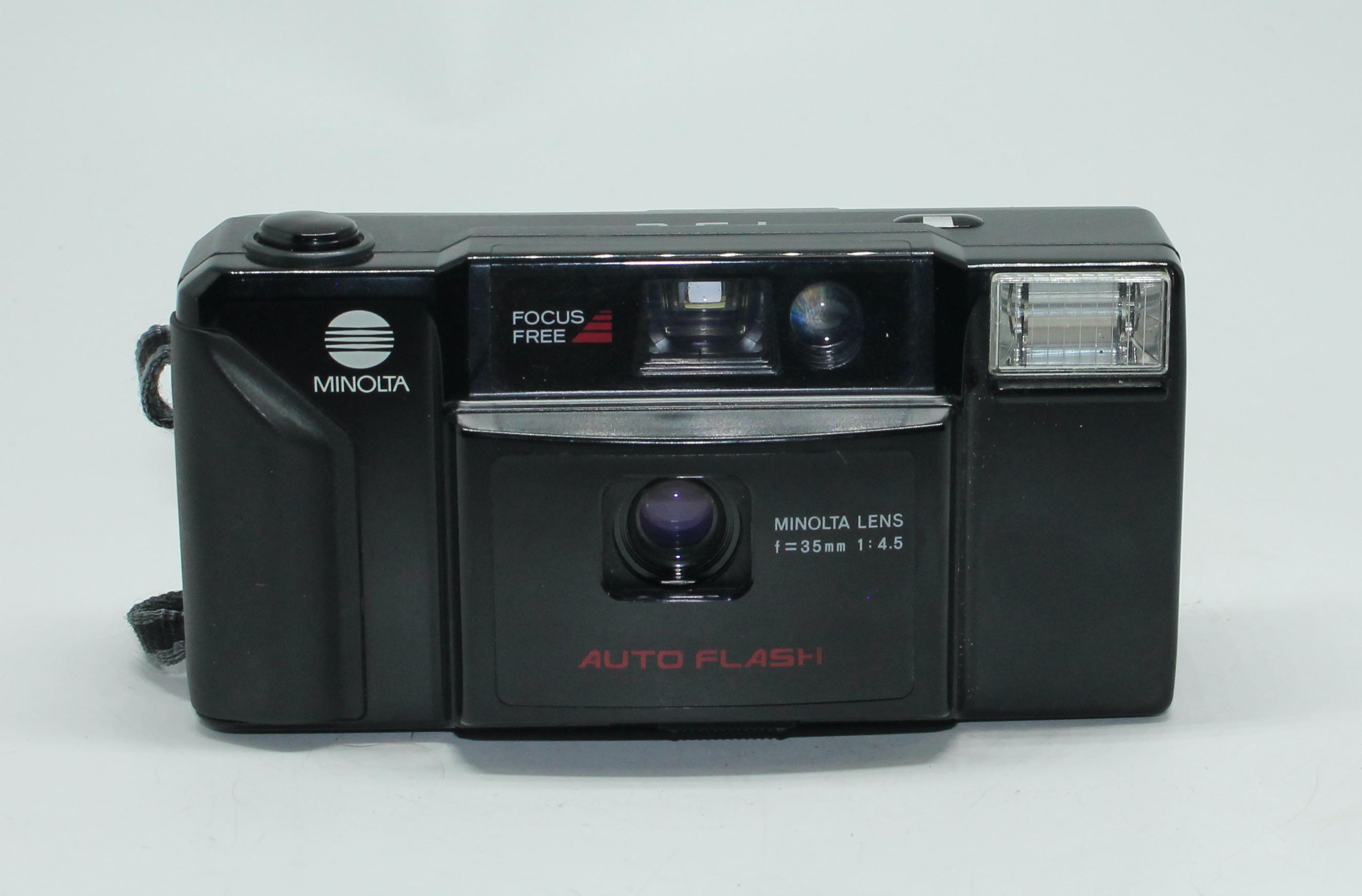 ヴィンテージ ミノルタ FS-E 35 mm フィルムカメラ - ケースと 