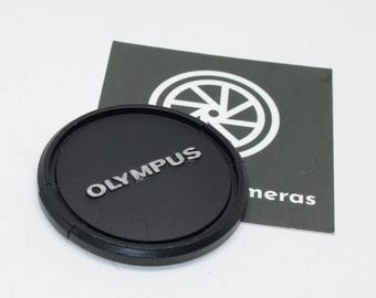 Original 70s/80s Olympus 49mm Lens Cap: SLR & DSLR - Very Good Condition
