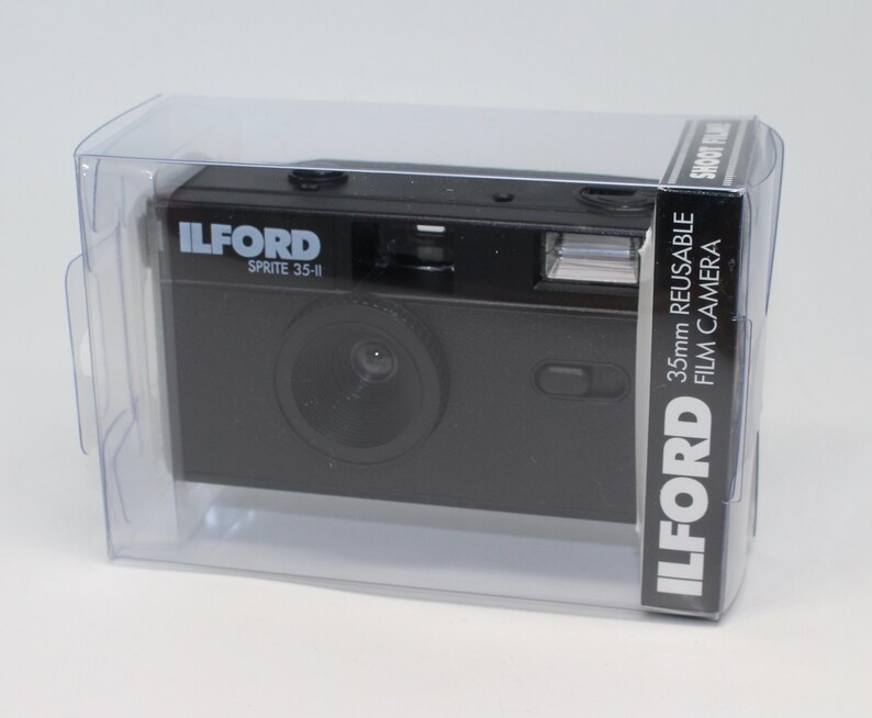 Ilford Sprite 35II 35mm Film Reusable Compact Camera in Black Etsy