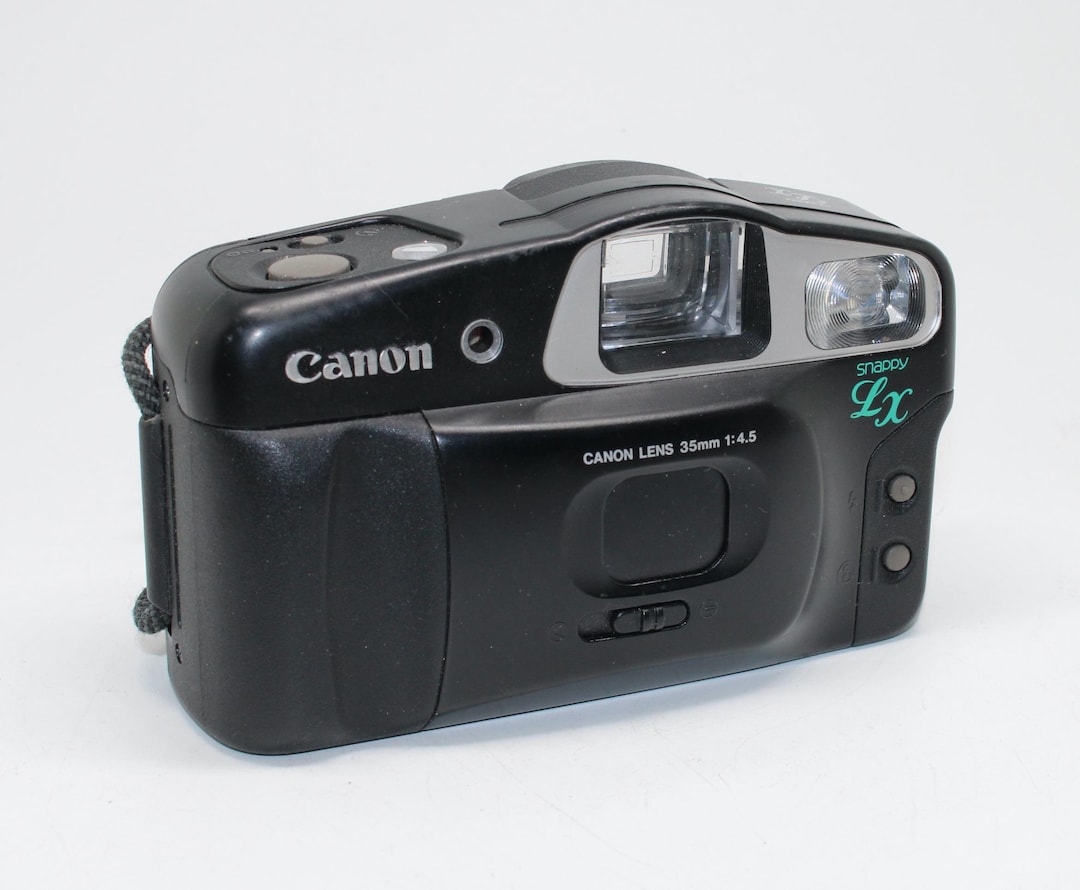 1992 Canon Sure Snappy LX 35mm Film Camera: Tested, With Case and Box ...