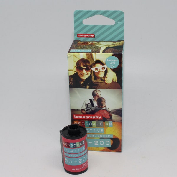 Lomography Redscale XR 50-200 35mm film 3 Pack - New boxed film - Perfect for vintage 35mm cameras