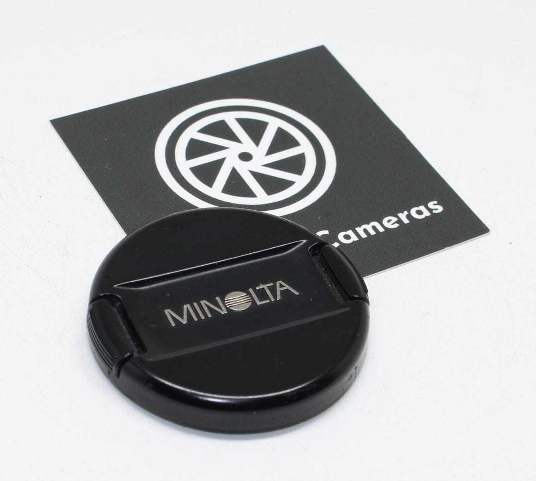 Original 1980s Minolta 49mm Lens Cap: SLR & DSLR - Very Good Condition ...