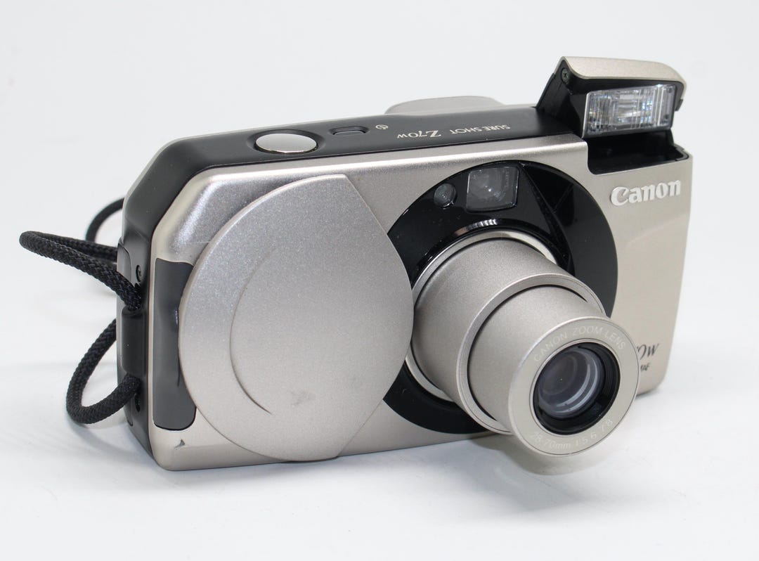 1995 Canon Sure Shot Z70W 35mm Film Compact Camera With 28-70mm Lens ...