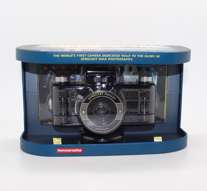 Sprocket Rocket 35mm Film Camera With Superwide Panoramic Etsy UK