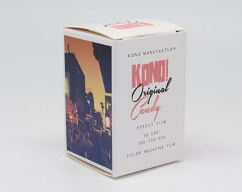 KONO! Original Candy Effect 35mm Film ISO 200 36 Exposures - New film - Latest Stock - Perfect for vintage 35mm film cameras