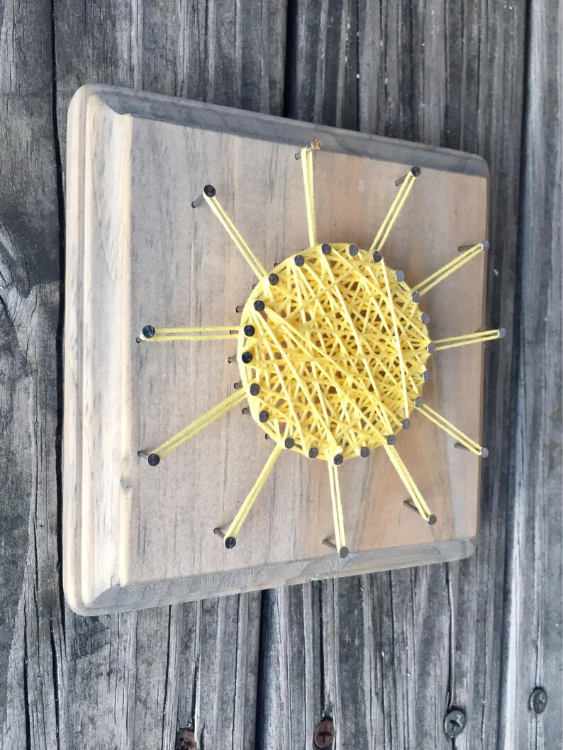 Sun String Art Sun Gifts Sun Lover Gifts Summer Etsy