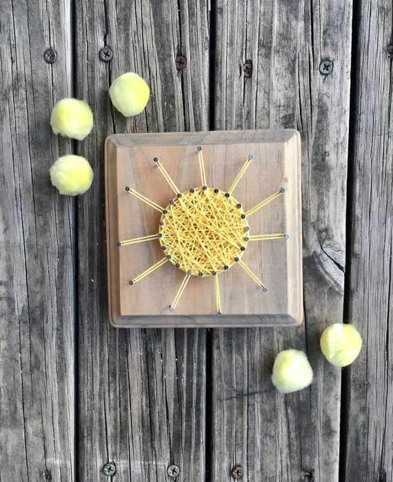 Sun String Art Sun Gifts Sun Lover Gifts Summer Etsy