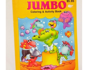 Download Jumbo Coloring Book Etsy