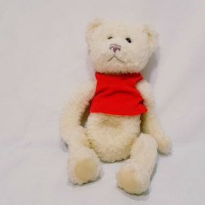 Teddy Bear I&#39;m Appreciated Plush Stuffed Animal 11&quot; Toy Logo Bear 1999 Cream