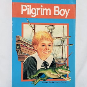 Pilgrim Boy ABeka Grade 3 Student Reader Book 1989 Reading Paperback Homeschool
