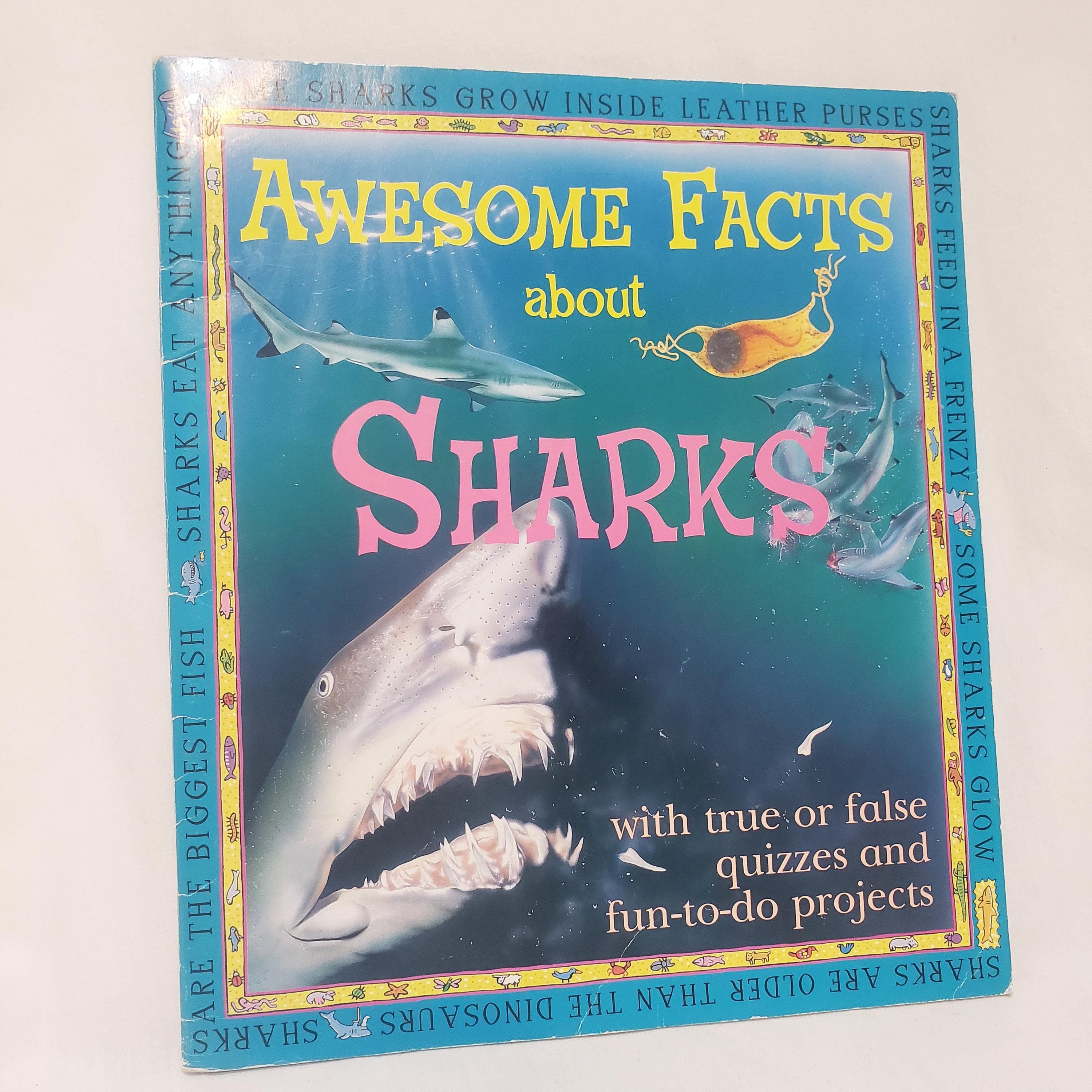 Vintage Shark Book - Etsy