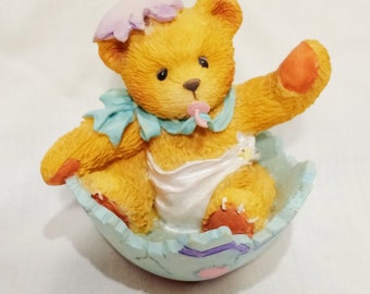 Cherished Teddies Bunny Just in Time For Spring 1994 Enesco P Hillman 103802 2"