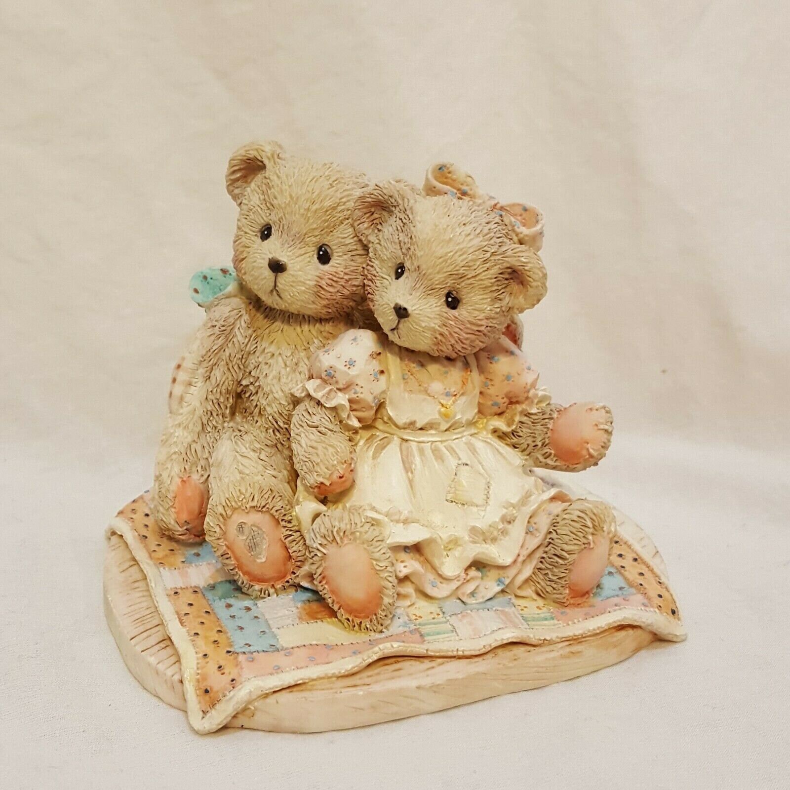 Cherished Teddies Nathaniel Nellie 1991 Enesco P Hillman