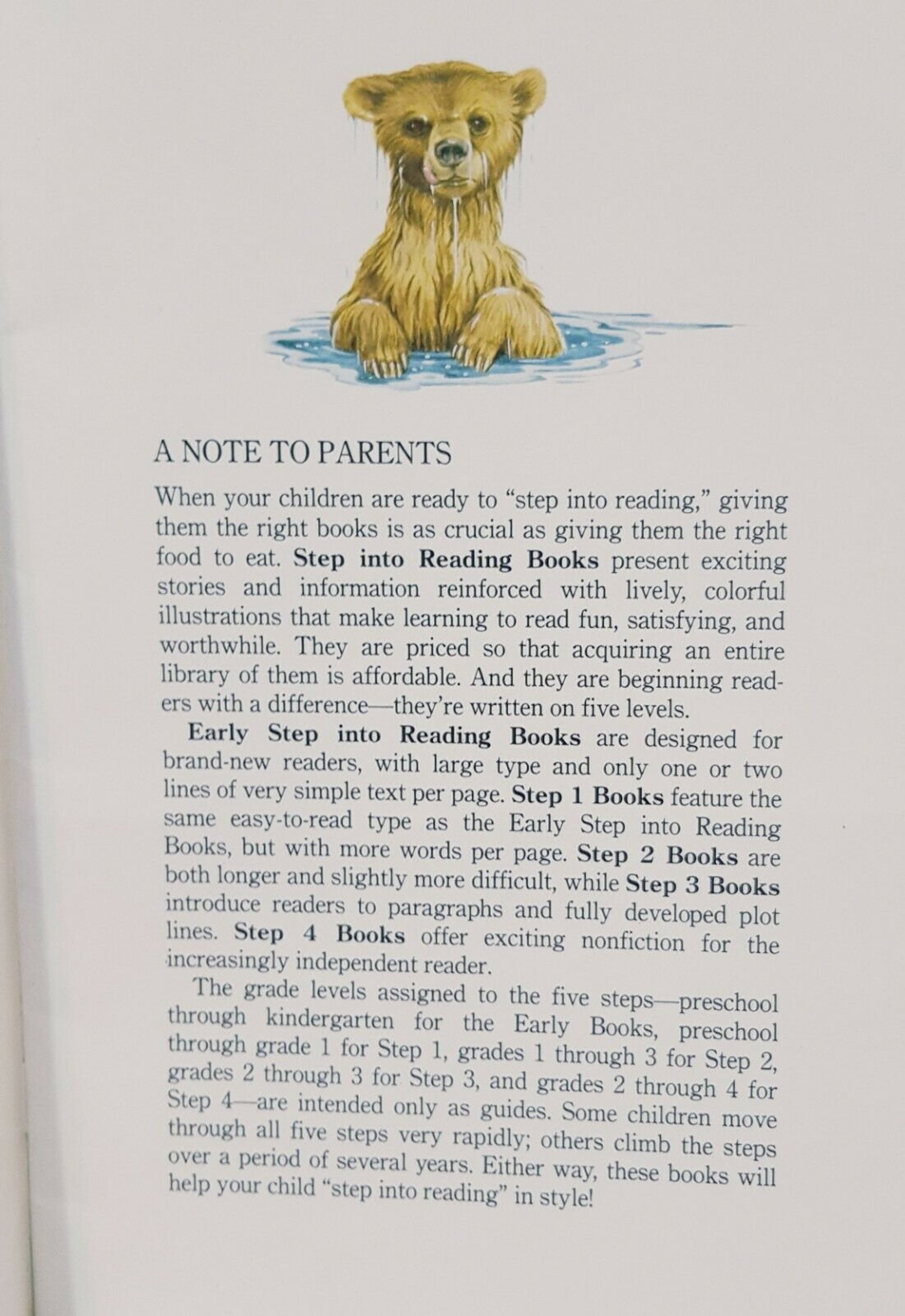 Bears Are Curious Book 2000 Paperback Joyce Milton Scholastic Animal