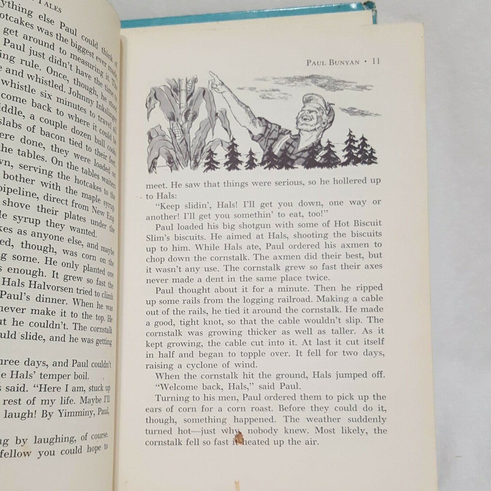 Paul Bunyan and Other Tales Book Hardcover 1958 Golden Press Shapiro ...
