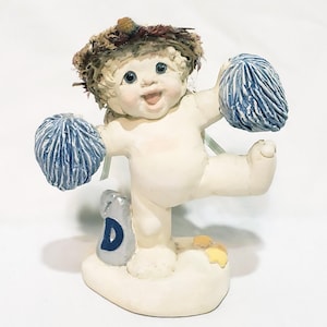 Dreamsicles Three Cheers Cheerleader Cherub Angel Figurine 1995 4&quot; CD003