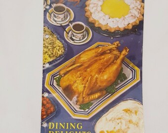 Dining Delights Cookbook 1948 R.T. French Company Paperback Vintage
