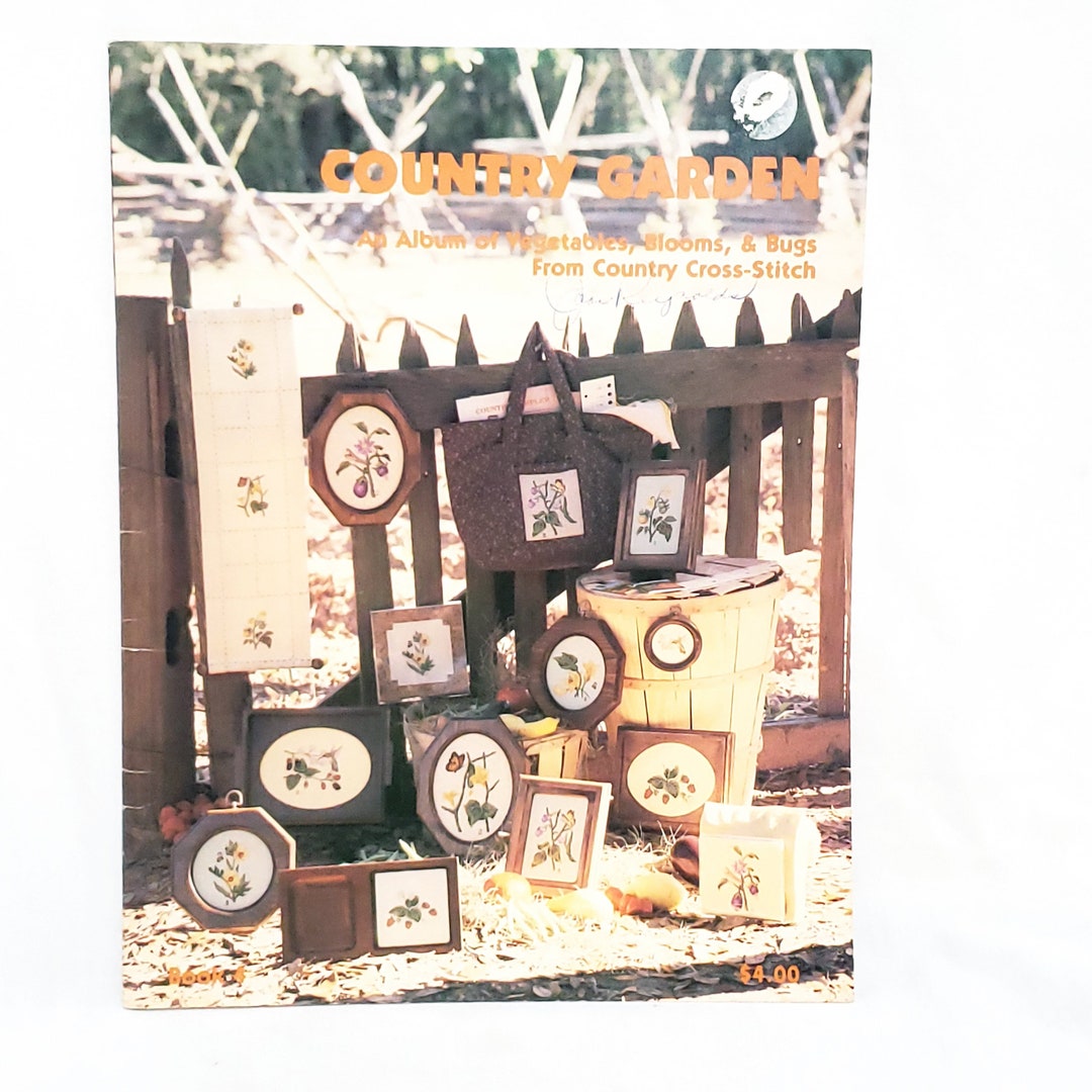 Country Garden Cross Stitch Patterns Joyce C Bailey 1980 Vegetables