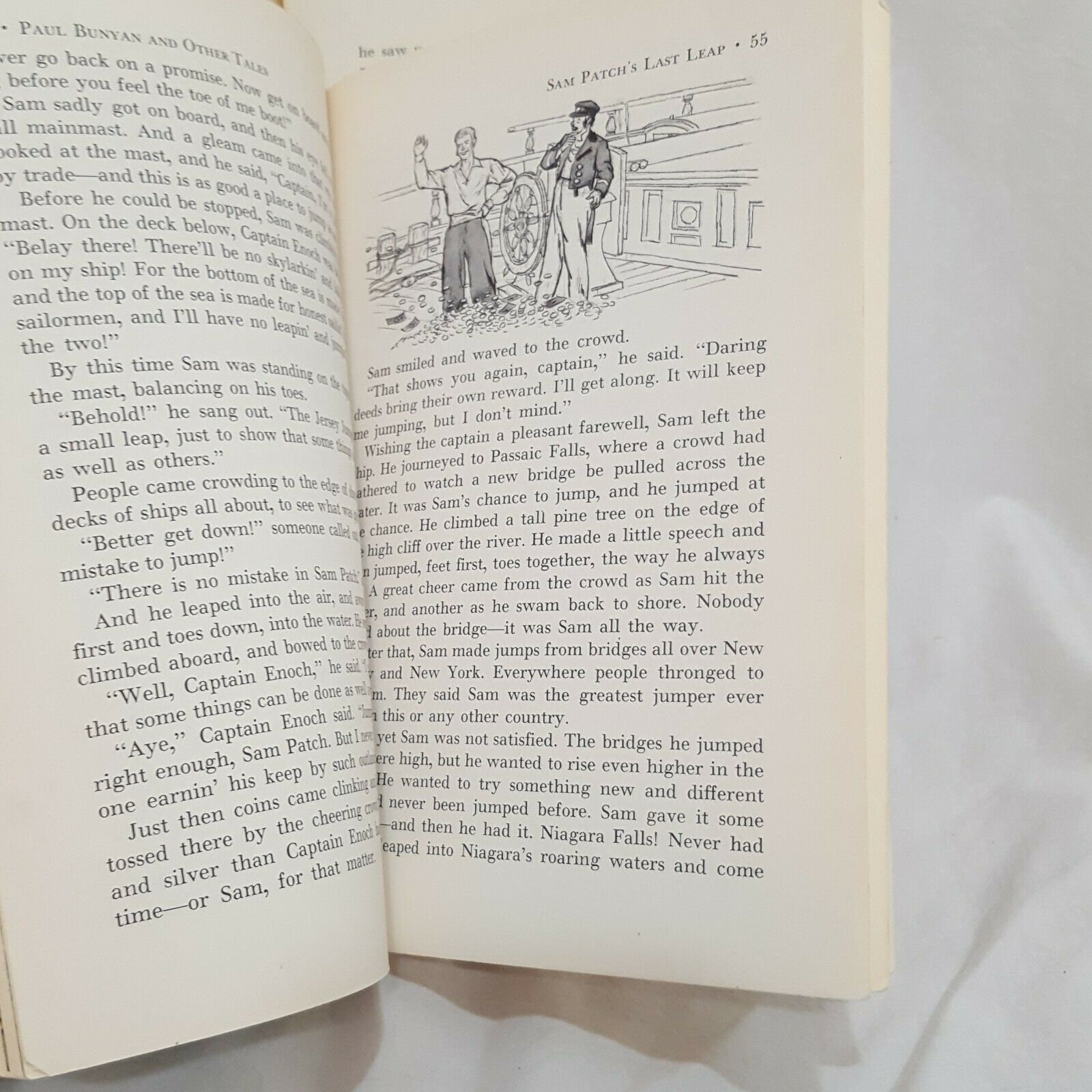 Paul Bunyan and Other Tales Book Hardcover 1958 Golden Press Shapiro ...