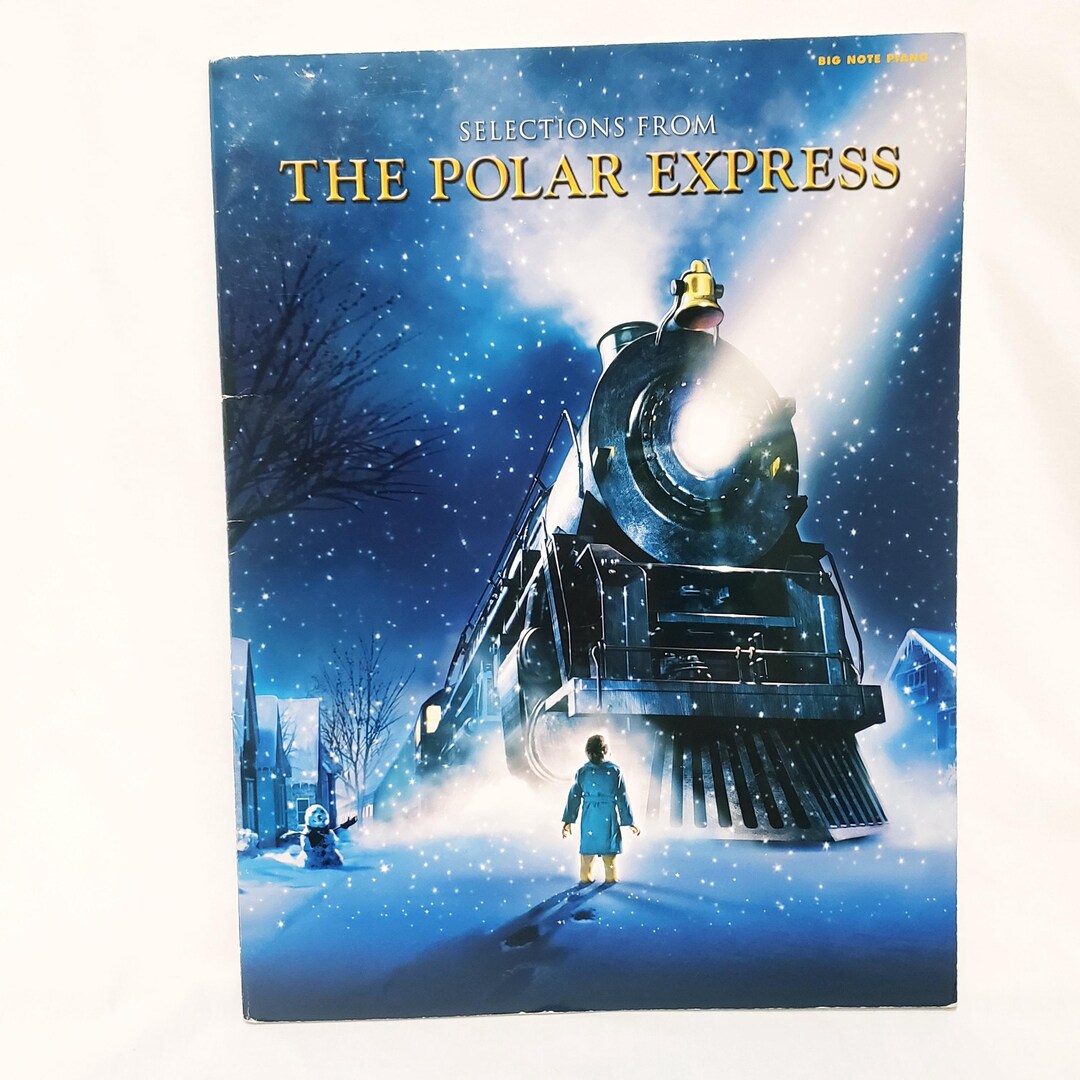 the-polar-express-piano-sheet-music-booklet-big-note-2004-vocal-songs