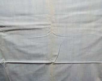 Light Blue Streaked Look Fabric Lightweight Cotton 123" wide x 1 yard