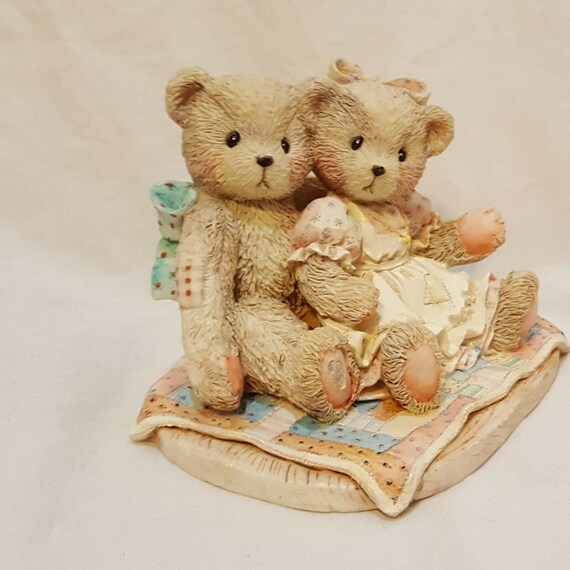 Cherished Teddies Nathaniel Nellie 1991 Enesco P Hillman 950513