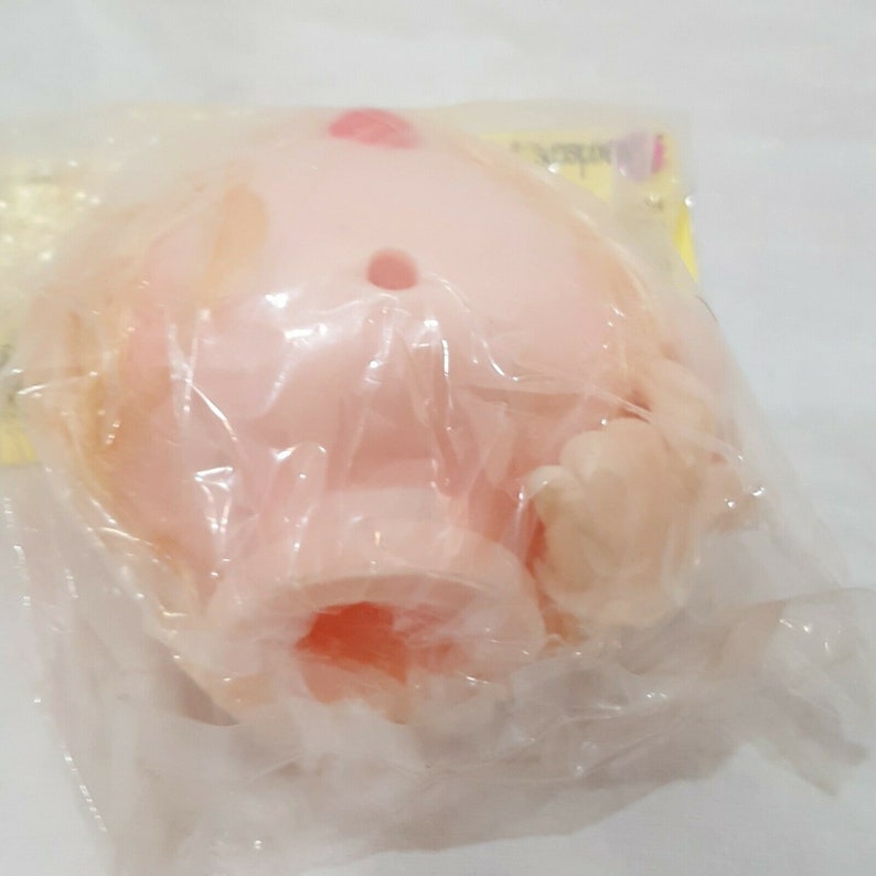 Doll Head Fat Boy with Hands 3 14 Old Stock Doll Craftin/' 161-91 Blond Hair