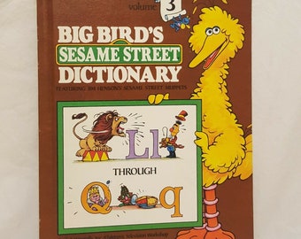 洋書 THE SESAME STREET DICTIONARY The Sesame Street Dictionary: Sesame Street: 9780394840079