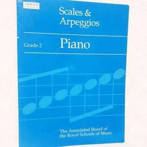Scales & Arpeggios Piano Grade 2 Sheet Music Royal Schools of Music 1994