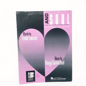 Heart and Soul Paramount Short A Song is Born Piano Sheet Music 1996 Hal Leonard