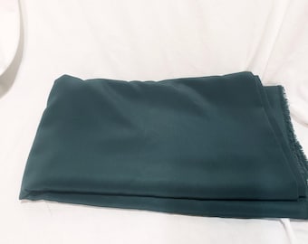 Grün Polyester Stoff 1 1/2 Yards x 58 "einfarbig