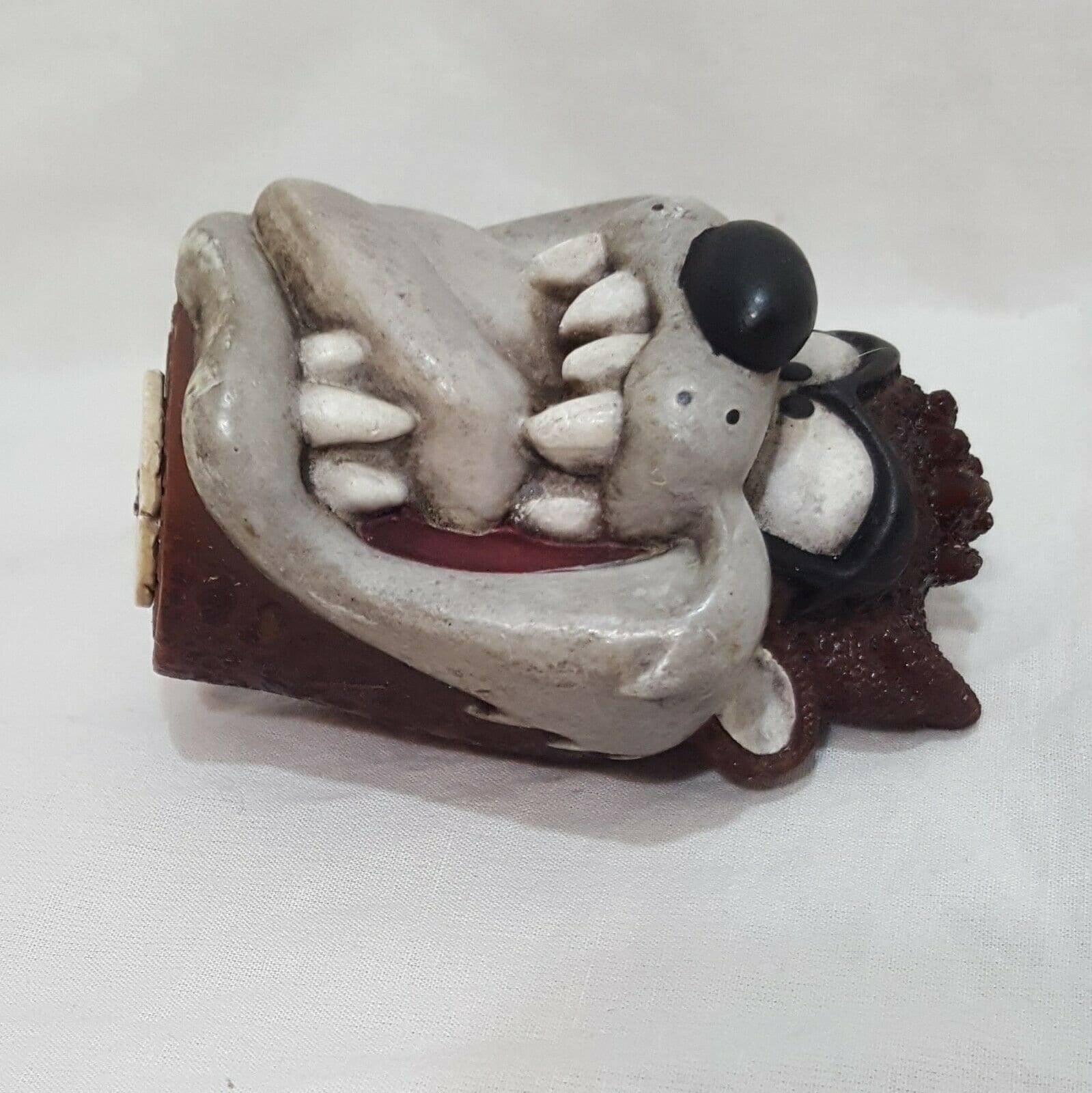 tazu品 Vintage 1996 Taz Tasmanian Devil Plastic Thermos Kit Lunch Box