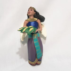 Celebration of Angels #4 Kwanzaa Ornament Hallmark 1998 4&quot; Patricia Andrews