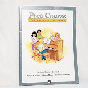 Prep Course for the Young Beginner Lesson Book Level F Sheet Music 1992 Alfred&#39;s