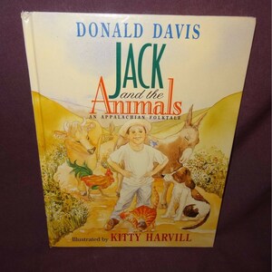 Jack and the Animals Hardcover Book Childrens 1995 Donald Davis
