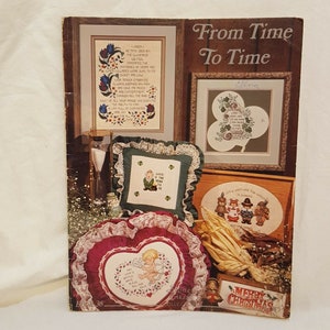 Ulotka ze wzorami świątecznymi do haftu krzyżykowego Stoney Creek From Time to Time Christmas