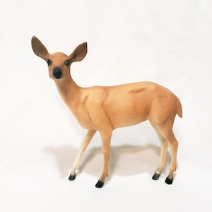 Breyer White-Tailed Deer Doe Female Buckskin Resin 7.5" Wild Animal 1970's 70s