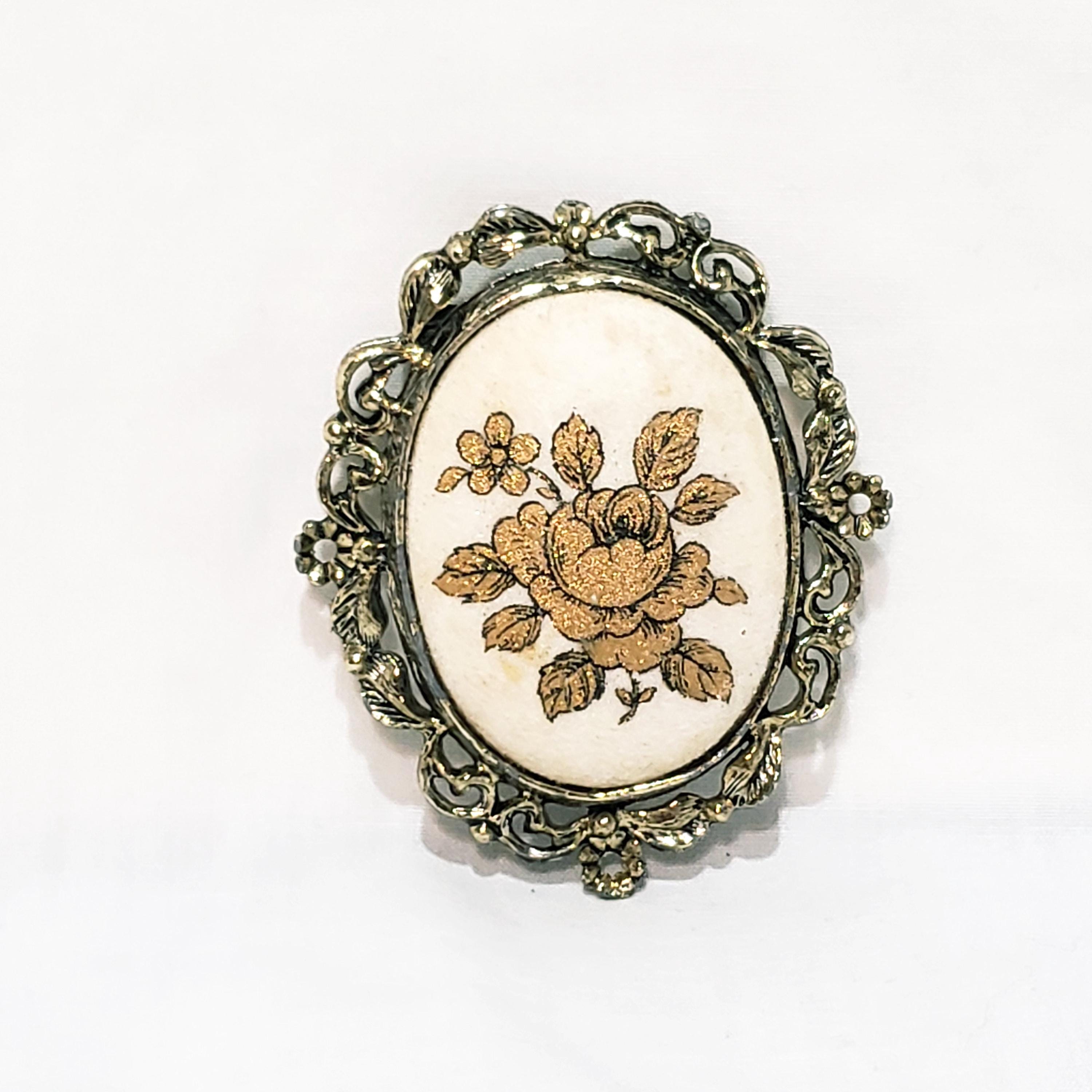 West Germany Brooch - Etsy