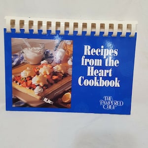 Rezepte aus dem Herz Kochbuch Der verwöhnte Chef 1997 Spiral bound