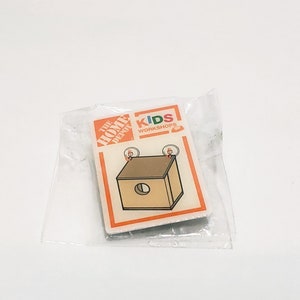 The Home Depot Kids Workshops Birdhouse Lapel Pin Collectible 1.5&quot;