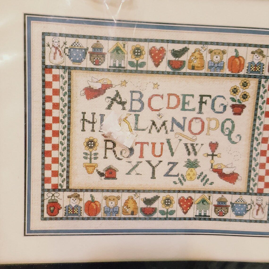 The Alphabet Sunset Cross Stitch Kit 1997 New Debbie Mumm - Etsy