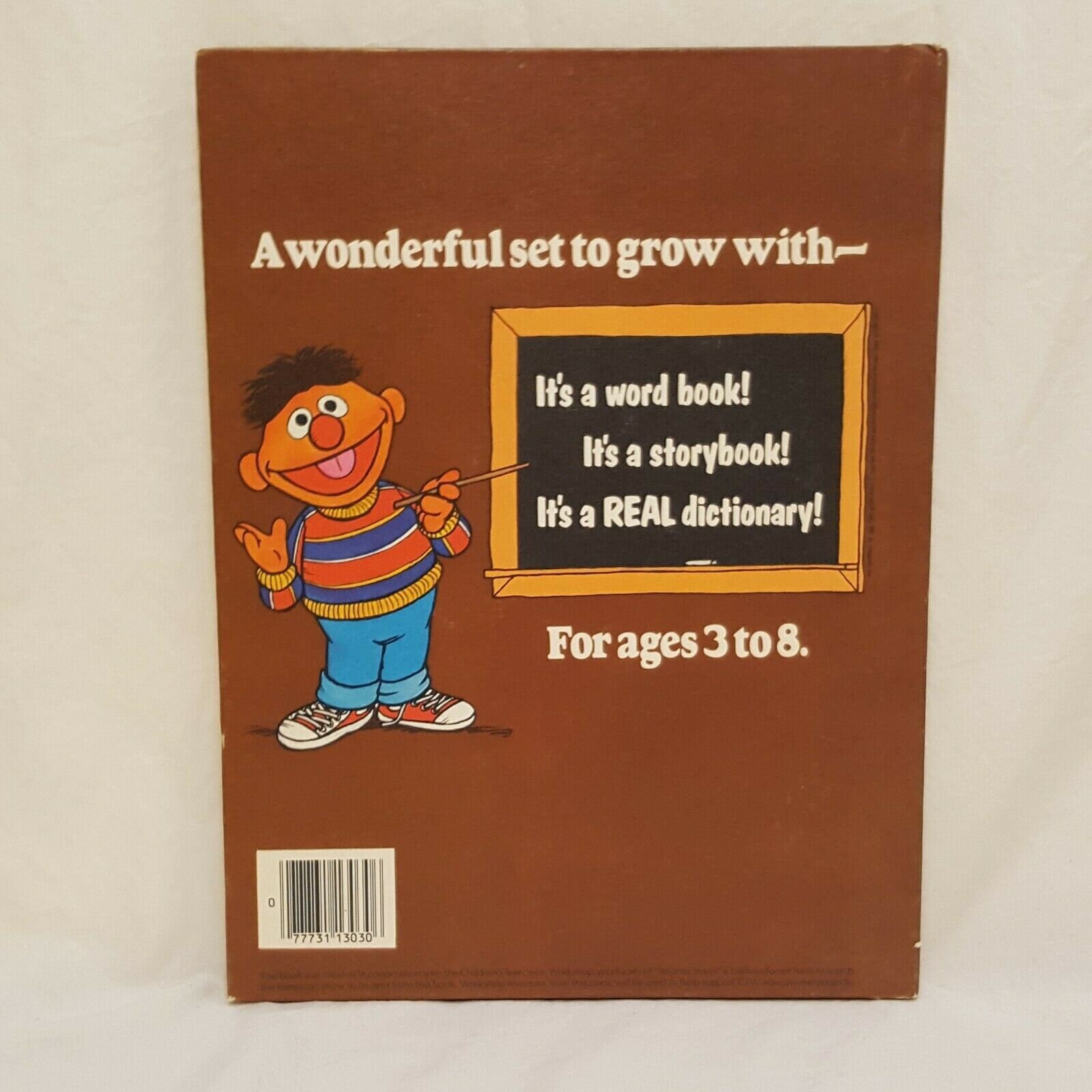 Big Birds Sesame Street Dictionary L - Q Book Volume 3