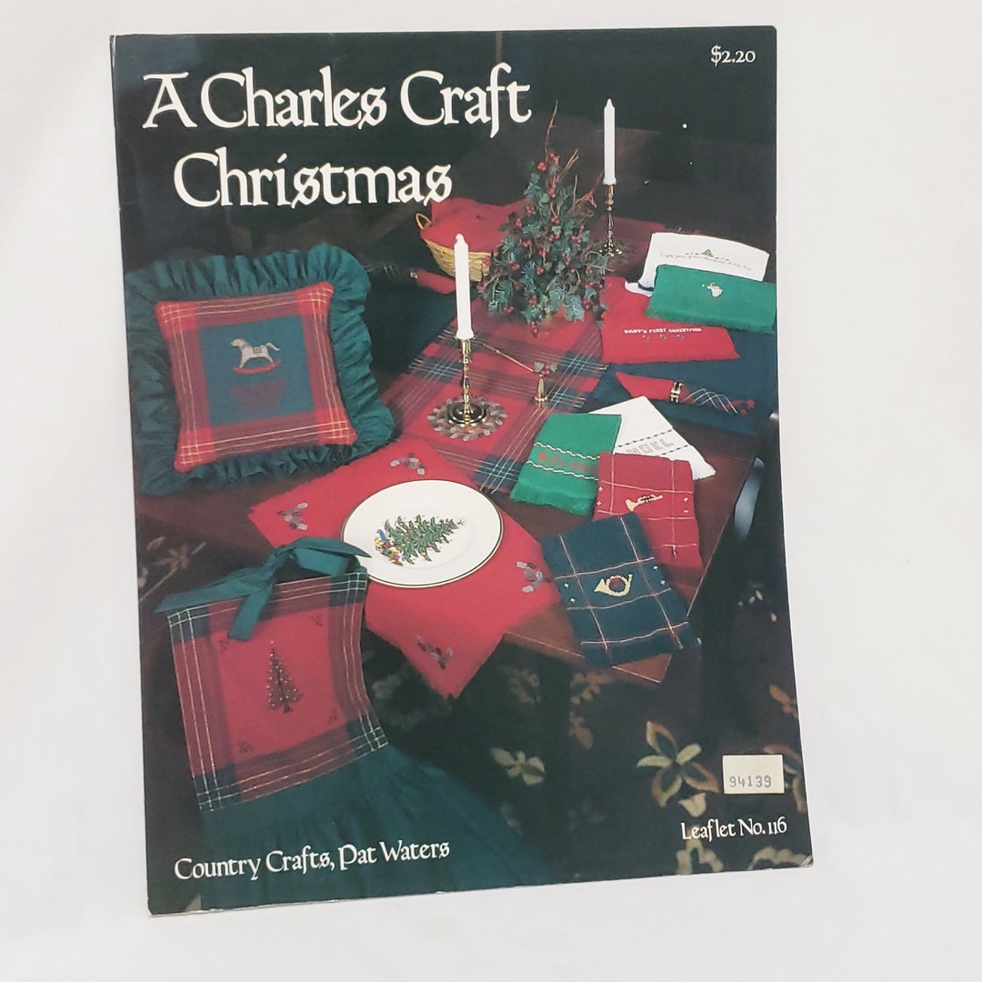 Charles craft christmas plaid